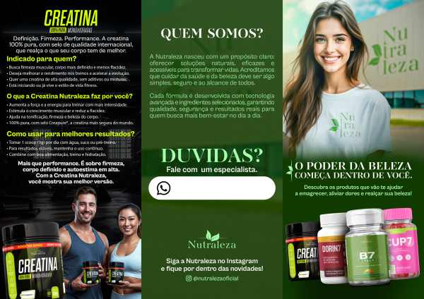 Panfleto Nutraleza (10 UNIDADES)